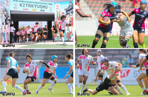 昨年のワールドラグビー女子セブンズシリーズ北九州大会の様子写真