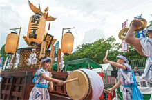 小倉祇園太鼓写真