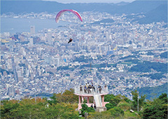 「天空ドームの賑わい」写真