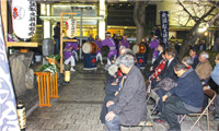 「無法松之碑」碑前祭写真