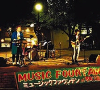 ミュージックファウンテン at 堺町公園写真