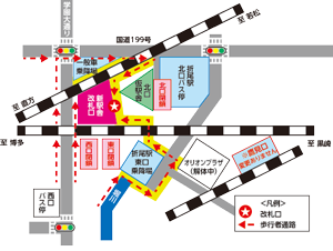 市政だより案内図