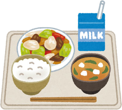 給食イラスト