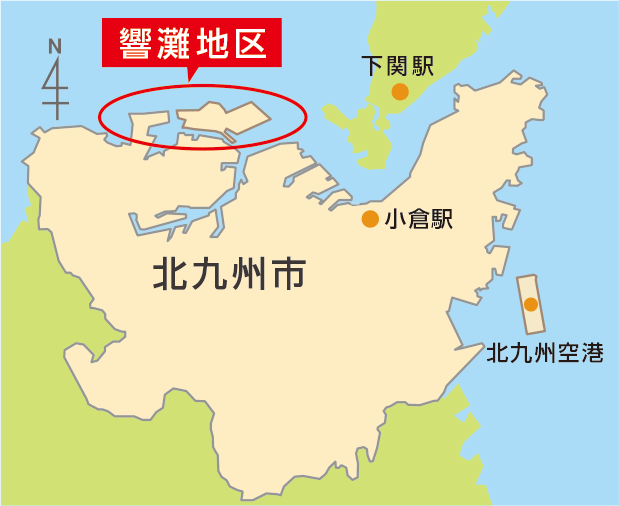 北九州市地図