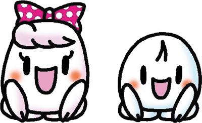 愛ちゃんと希望くんイラスト