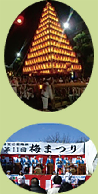 山笠、梅まつり写真