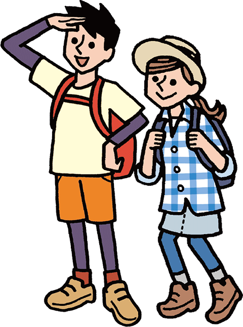 登山イラスト