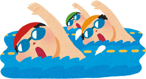 水泳イラスト