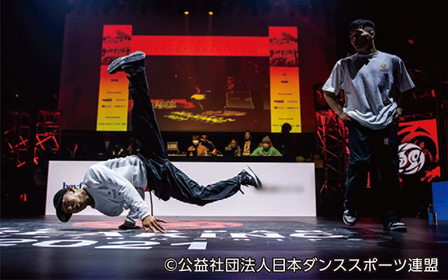 パワームーブ写真　(C)公益社団法人日本ダンススポーツ連盟