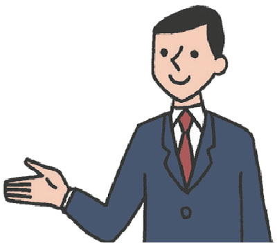 企業へ専門職を派遣イラスト