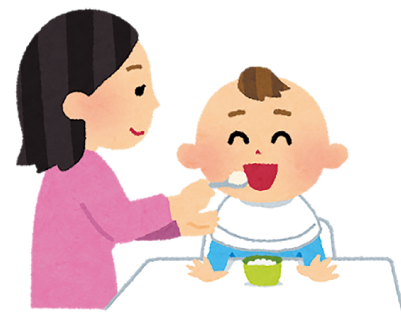 離乳食教室イラスト