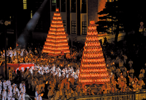 戸畑祇園大山笠競演会写真