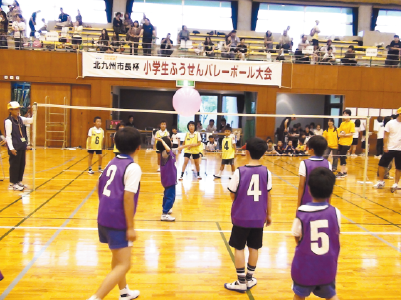 市長杯 小学生ふうせんバレーボール大会の画像