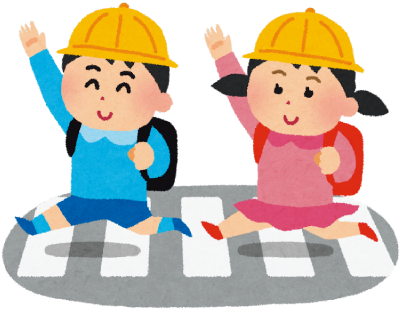 夏の交通安全県民運動のイラスト