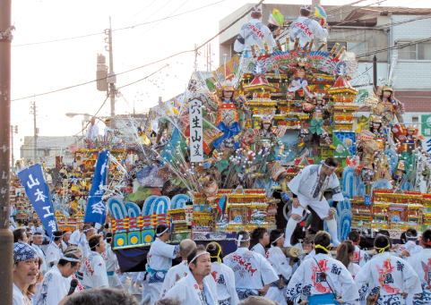 洞南肆地区山笠競演会