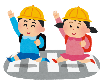 夏の交通安全県民運動のイラスト