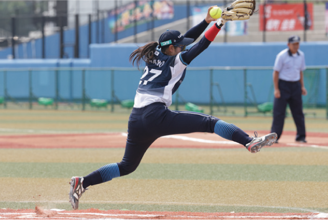 女子ソフトボールJDリーグ公式戦の画像