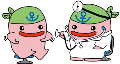 じーもの健康診断イラスト