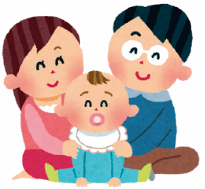 パパ・ママスクールのイラスト