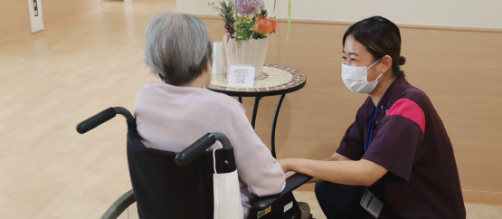 介護中の様子