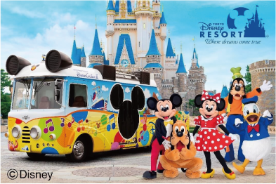 ︎©︎Disney　パレードのイメージ画像