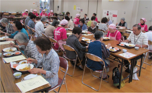 食生活改善推進員の活動紹介の様子1