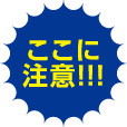 ここに注意!!!