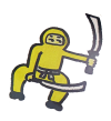 忍者のイラスト