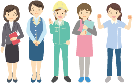 女性のイラスト