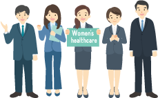 職場の人のイラスト