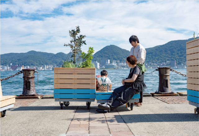 パレットポートプロジェクトの写真