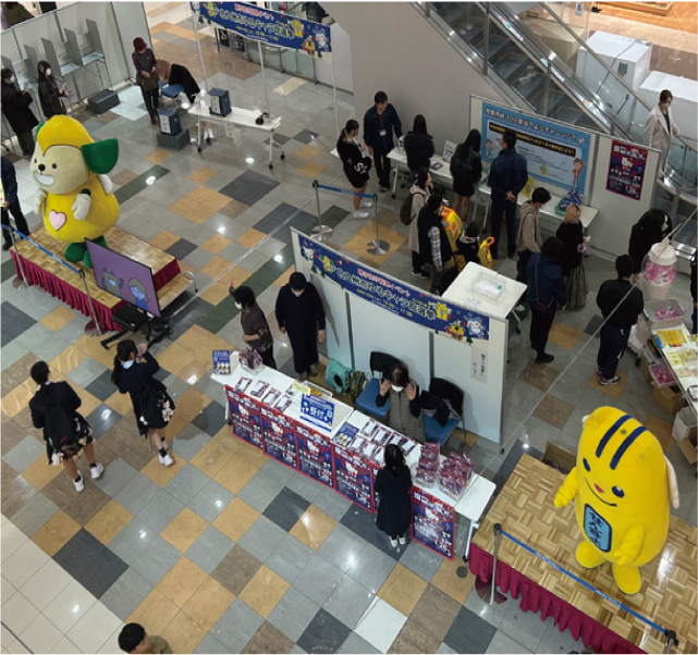 模擬投票イベント「北九州市ゆるキャラ総選挙」の写真