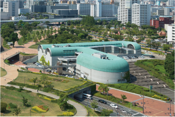 撮影地の文学館外の写真