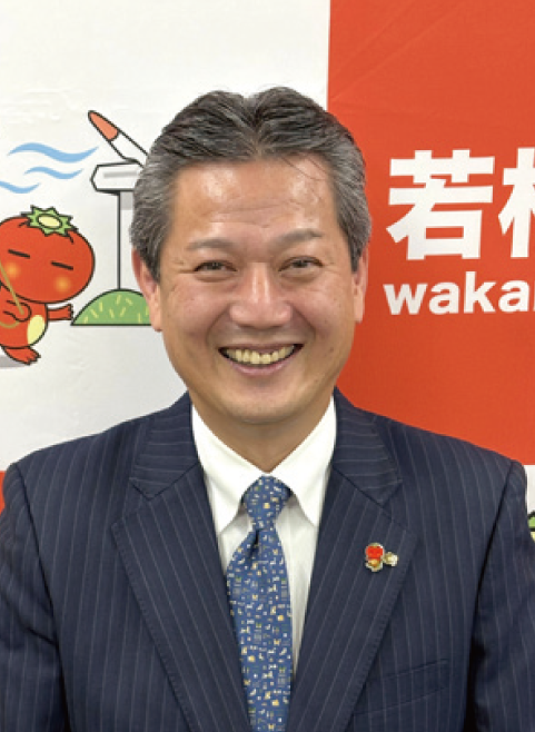 若松区長　奥野 静人さん写真