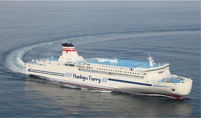 新門司港〜泉大津港フェリーの写真