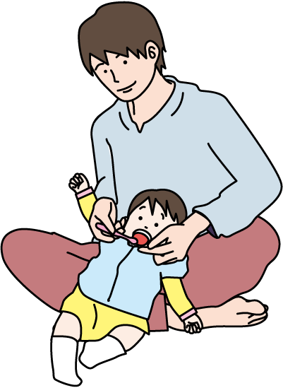 子育て応援！ミニコーナーのイラスト2