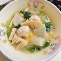 うま辛鶏団子みそ汁の画像