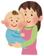 親子のイラスト