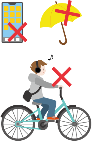 対象となる行為のイラスト