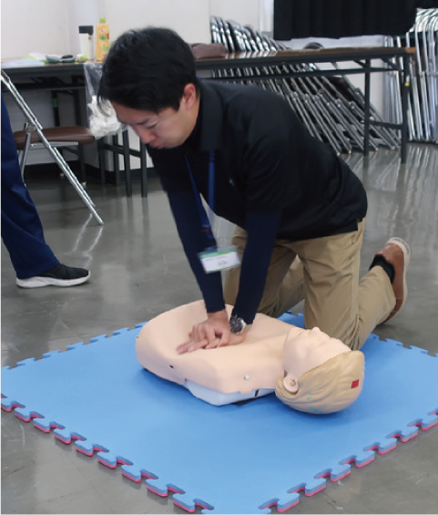 救命講習会の様子