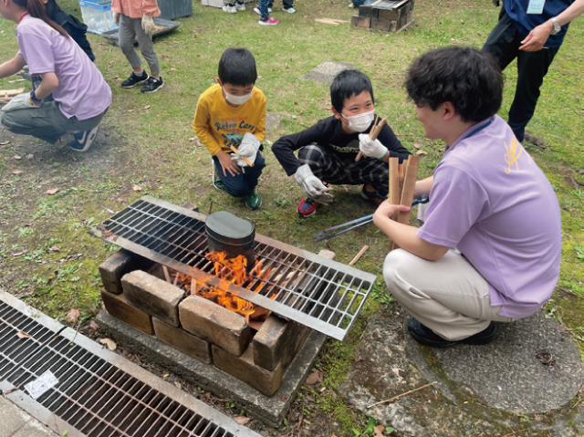 キャンプの様子