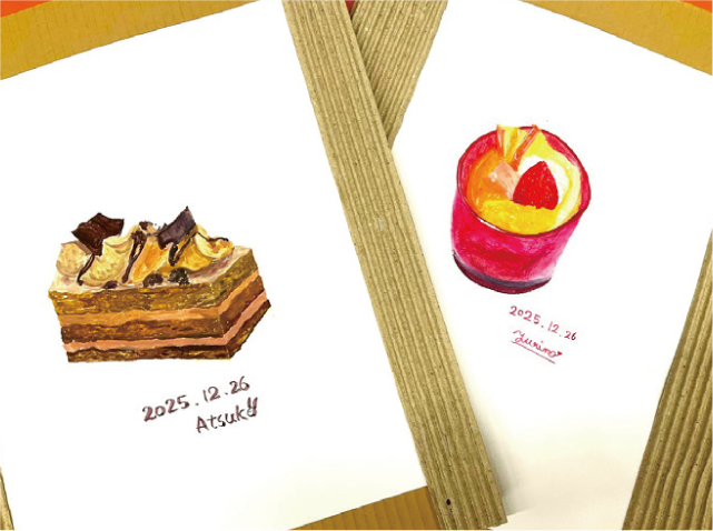 よく見るおえかき体験講座の写真