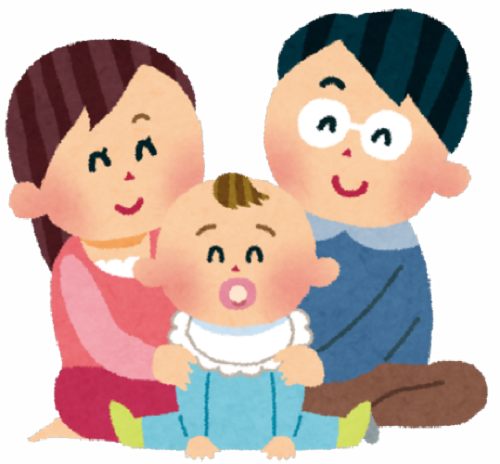 家族のイラスト