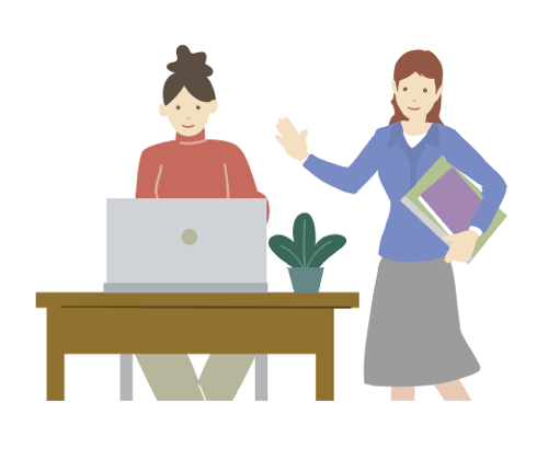 Woman’s CHOICE推進事業のイメージイラスト