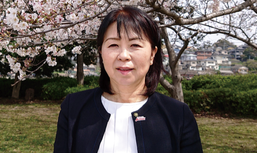 新しい区長の画像