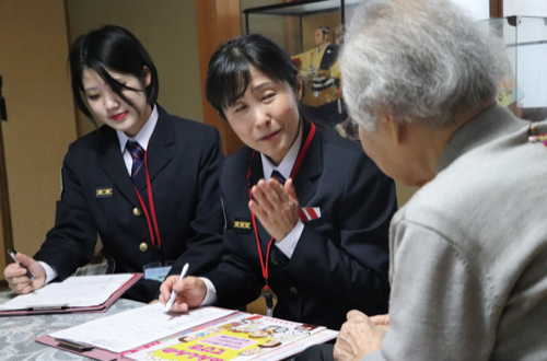 「いきいき安心訪問」の様子