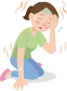 中等症のイラスト