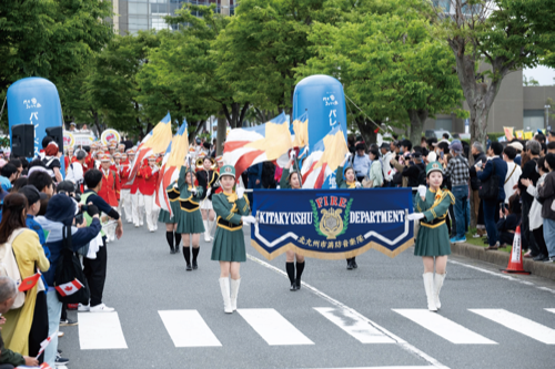 門司みなと祭の様子