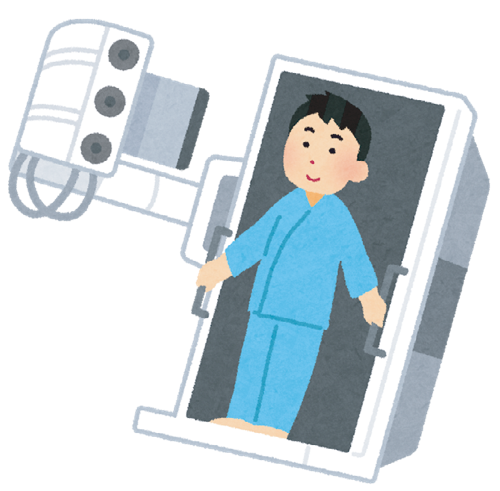 胃がん検診のイラスト