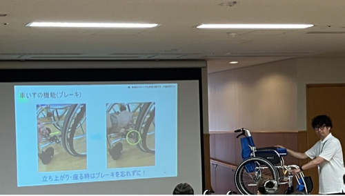 介護講座の様子
